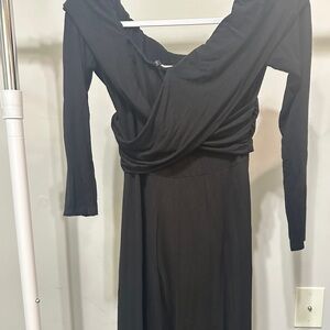Fashion Nova Off the Shoulder Jumpsuit SZ Large